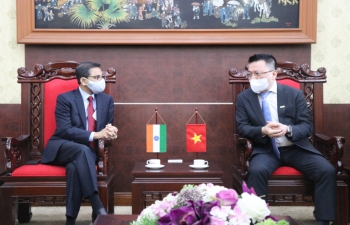 Ambassador's Meeting with Top Media Institutions of Vietnam
